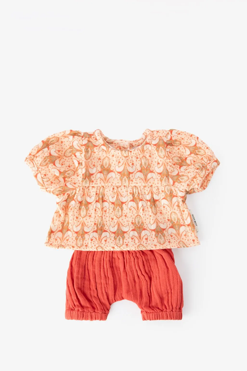 Multicolour poppen kleding set