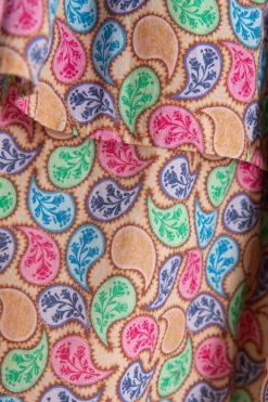 Multicolour rok met paisley print