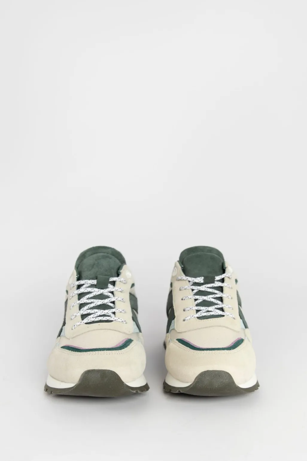 Multicolour suède sneakers