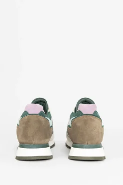 Multicolour suède sneakers