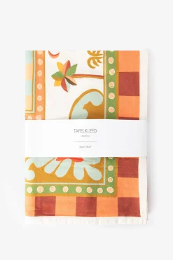 Multicolour tafelkleed met print (140x220cm)