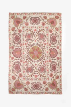 Multicolour vloerkleed met print