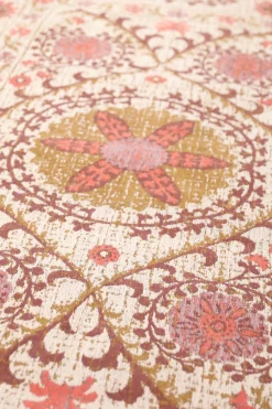 Multicolour vloerkleed met print