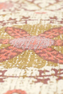 Multicolour vloerkleed met print