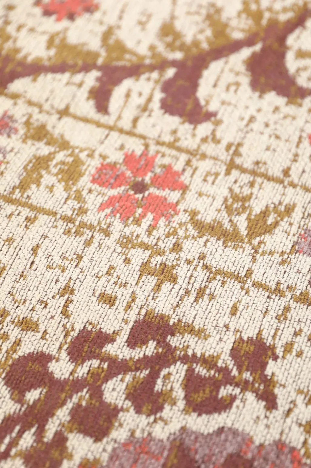 Multicolour vloerkleed met print