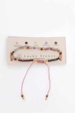My heritage armband lucky stones