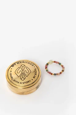 My heritage ring meditation stones