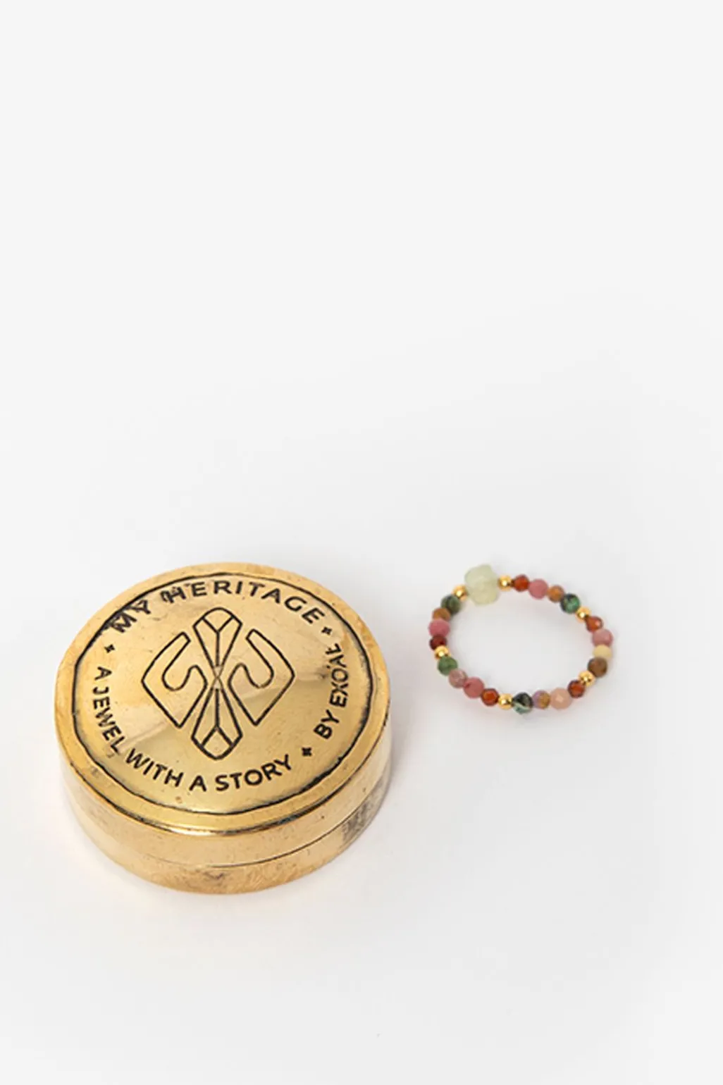 My heritage ring meditation stones