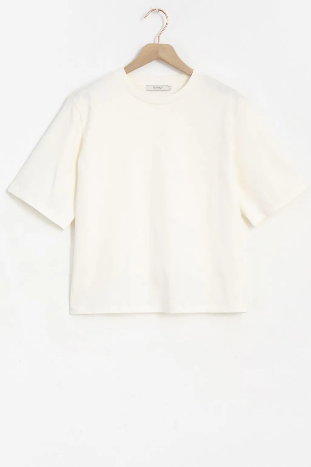 Off white boxy T-shirt