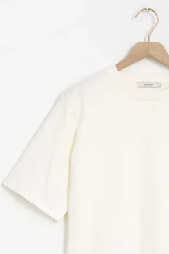 Off white boxy T-shirt