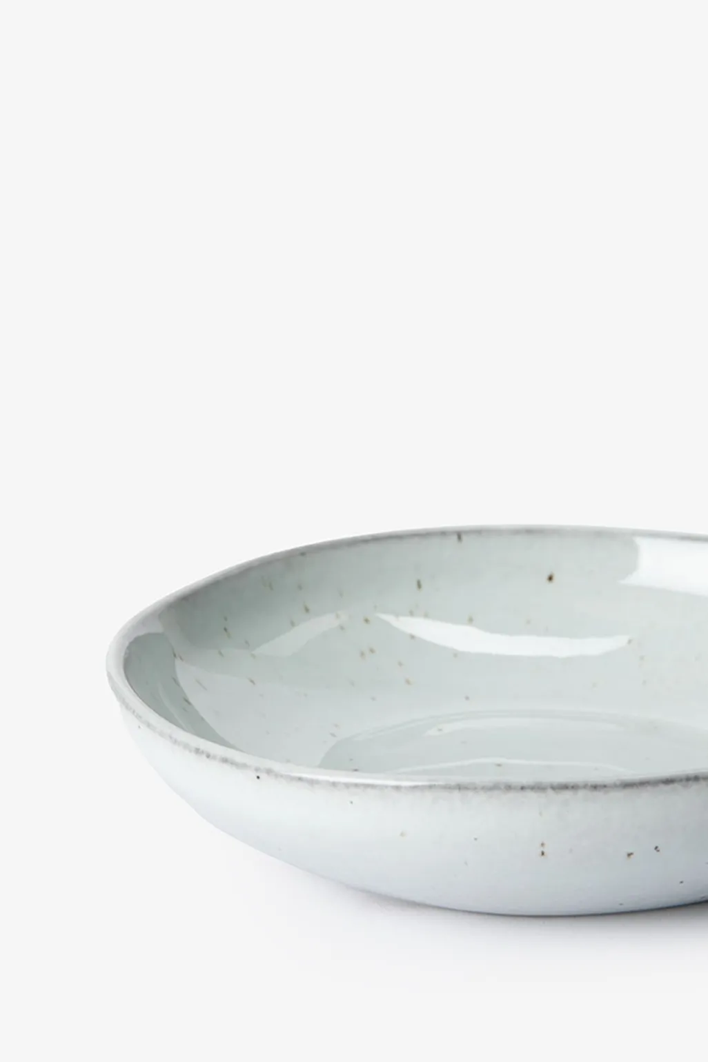 Ontbijtbord grey glaze