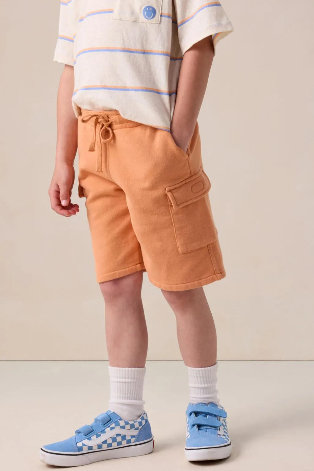 Oranje cargo short