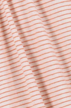 Oranje gestreept singlet