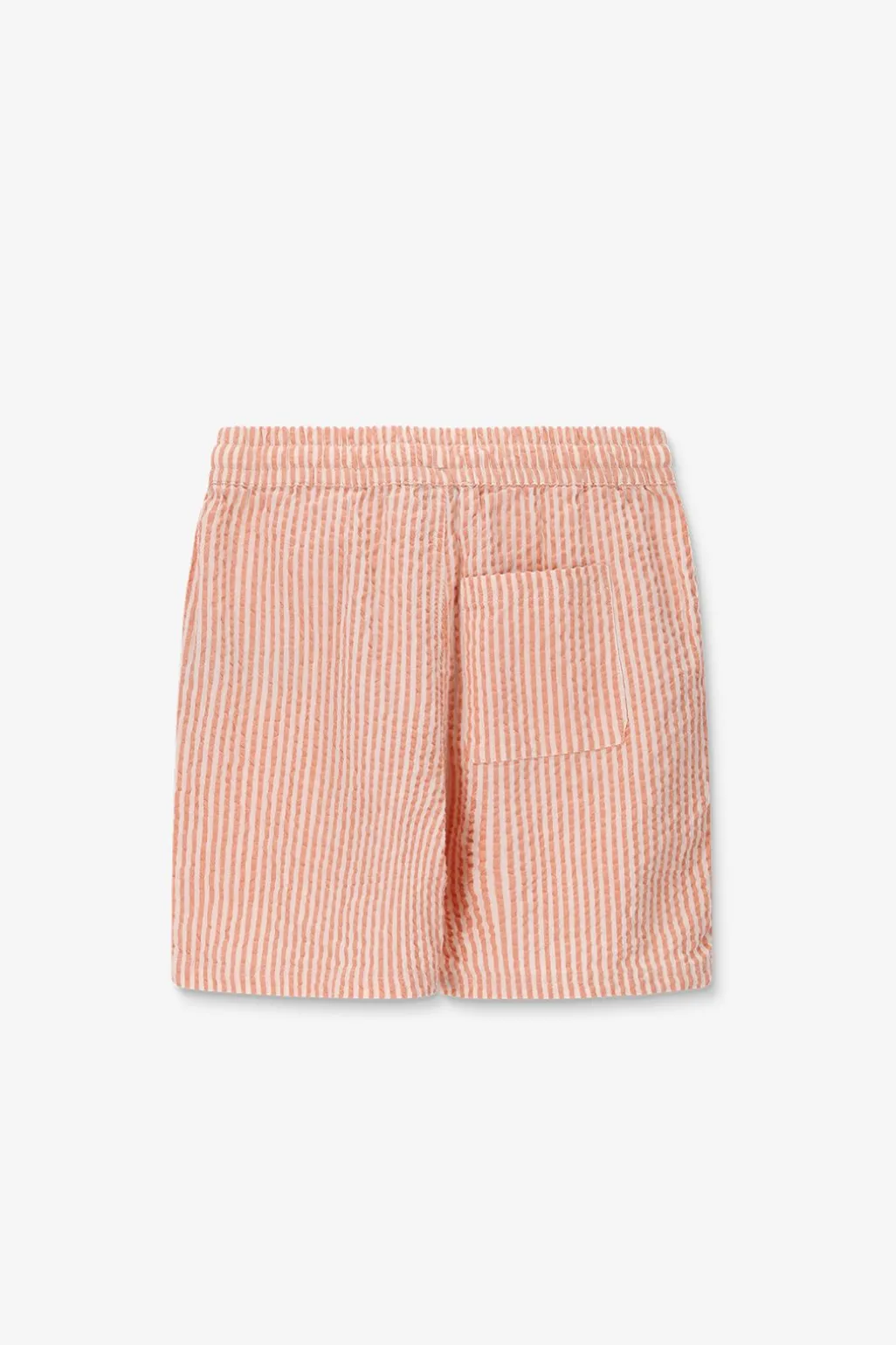 Oranje gestreepte shorts
