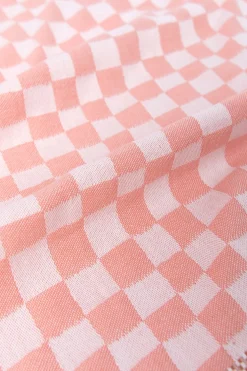 Oranje handdoek en theedoek terry