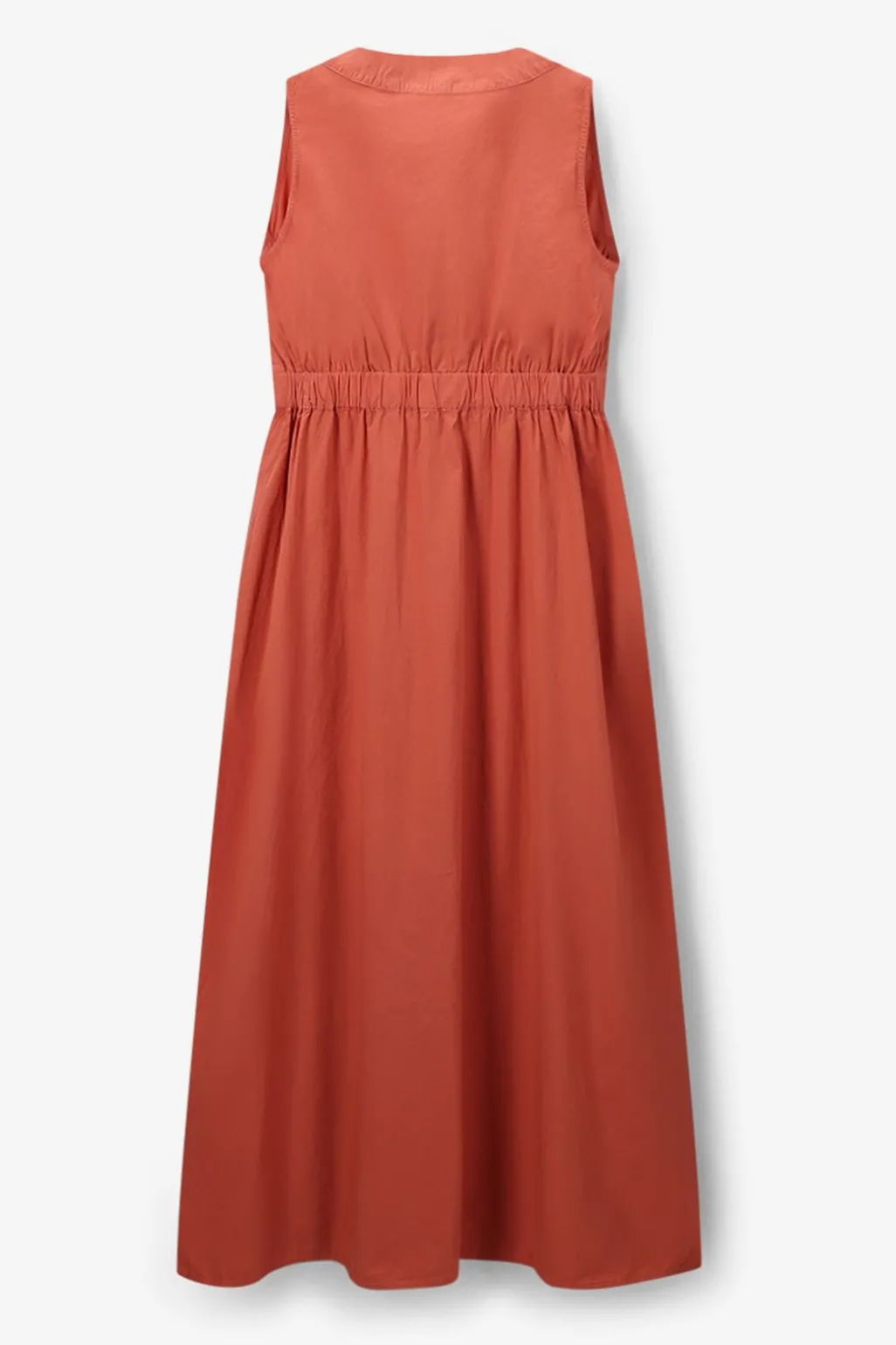Oranje maxi jurk