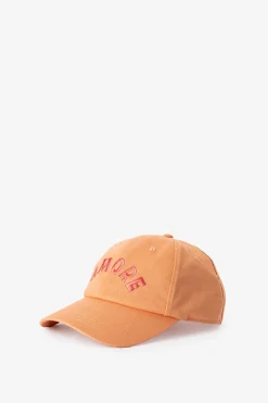 Oranje pet met embroidery