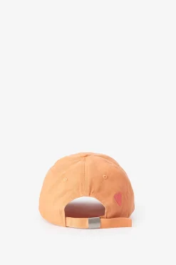Oranje pet met embroidery
