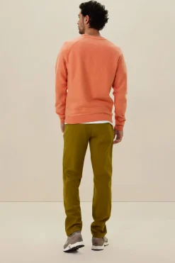 Oranje raglan sweater