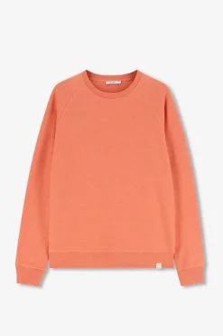 Oranje raglan sweater