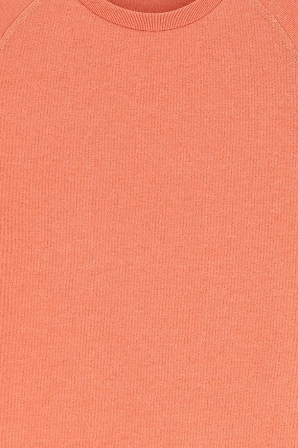 Oranje raglan sweater