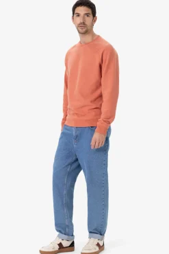 Oranje raglan sweater