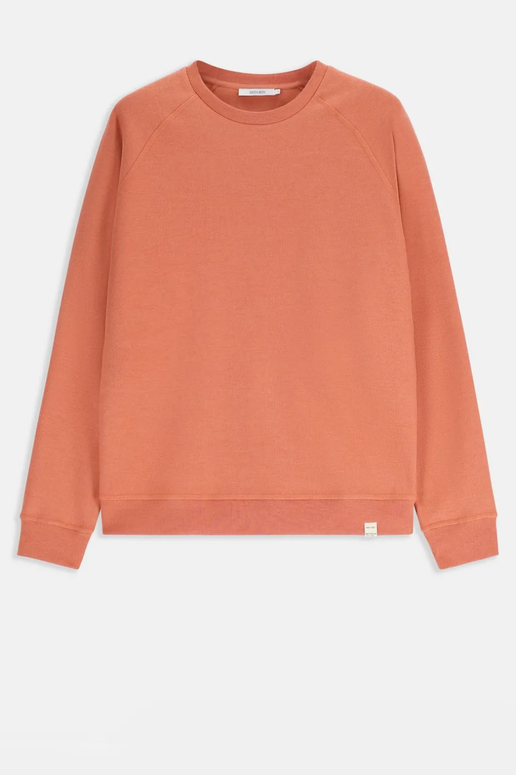 Oranje raglan sweater