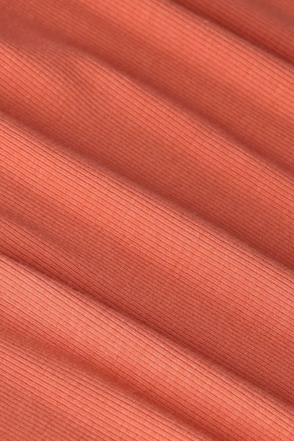 Oranje rib singlet