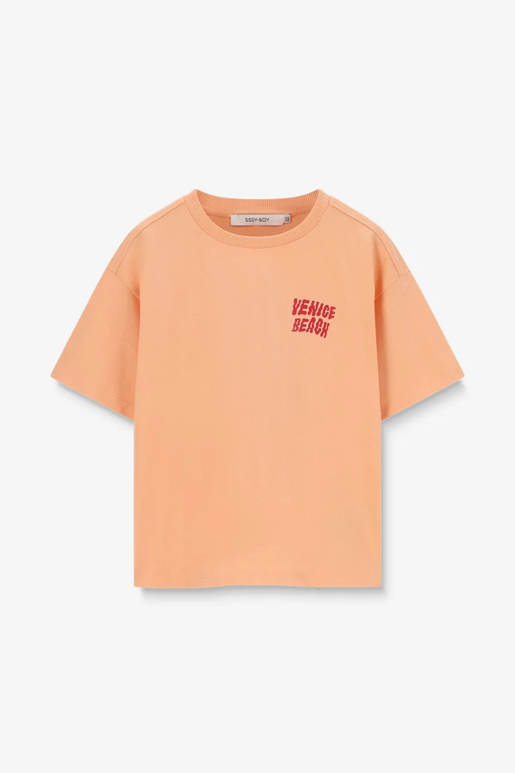 Oranje T-shirt met artwork