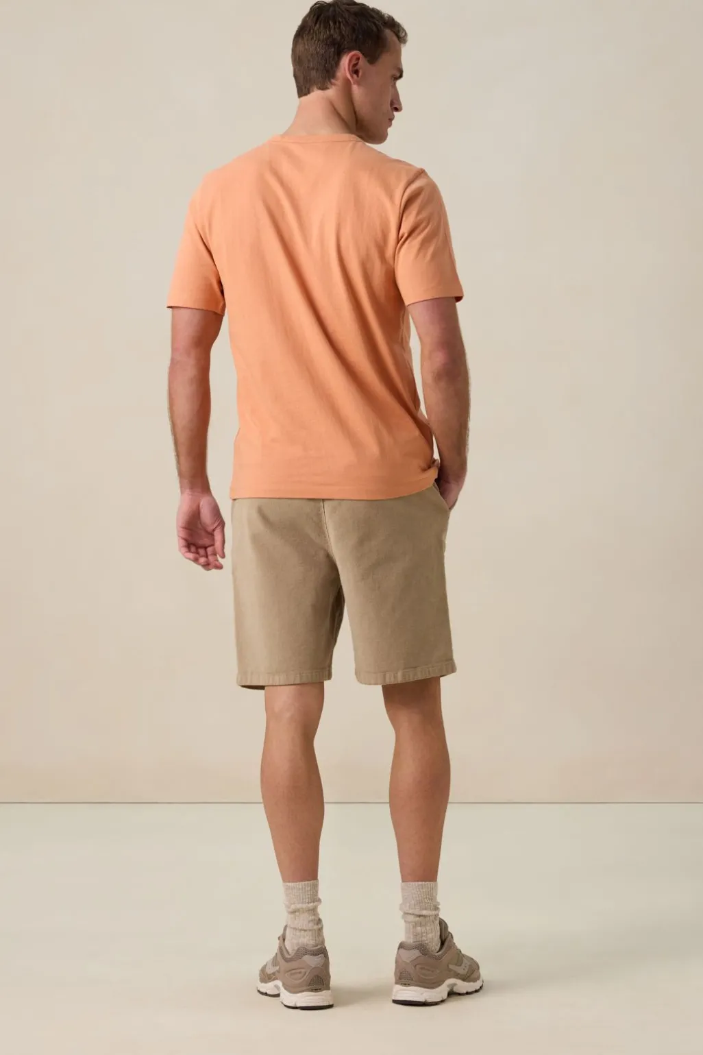 Oranje T-shirt met artwork