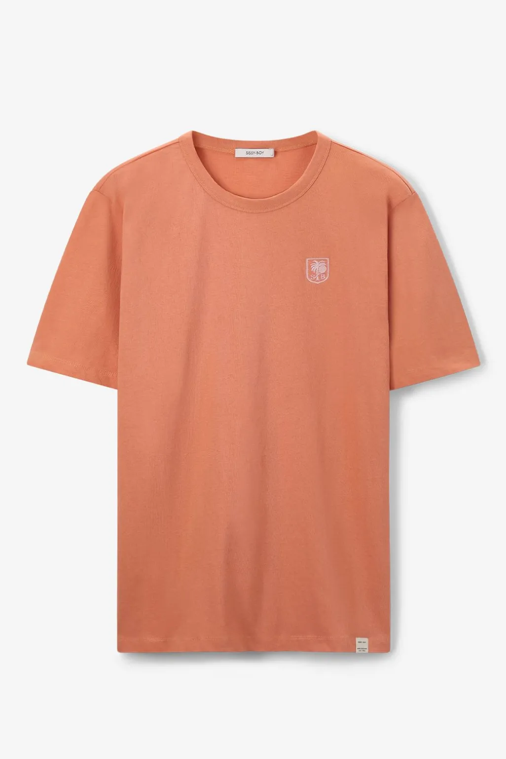 Oranje T-shirt met artwork