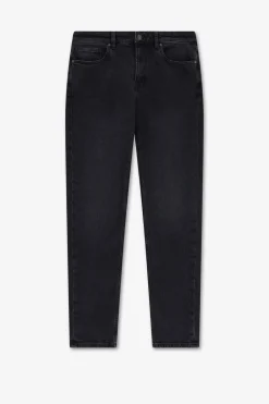 Philo zwarte mid-rise regular fit jeans