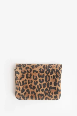 Portemonnee met leopard print