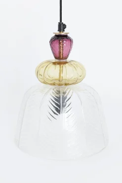 PRE-ORDER: Glazen hanglamp Bauble multicolour