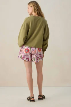 PRE-ORDER: Multicolour short met print