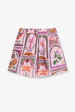 PRE-ORDER: Multicolour short met print
