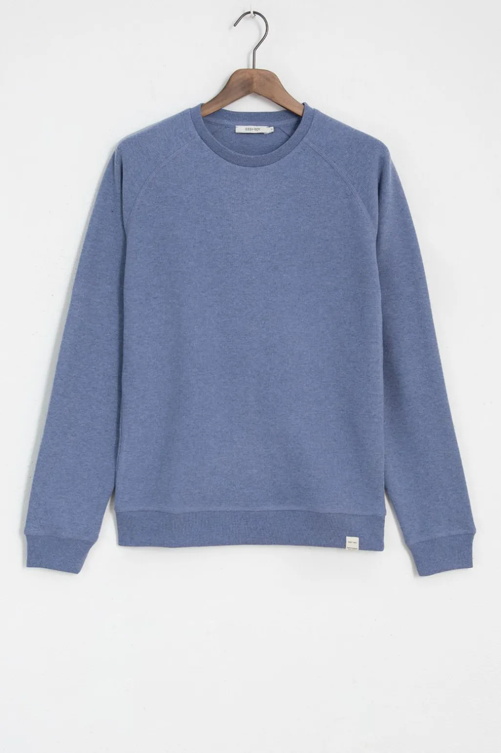 Raglan light sweater blauw