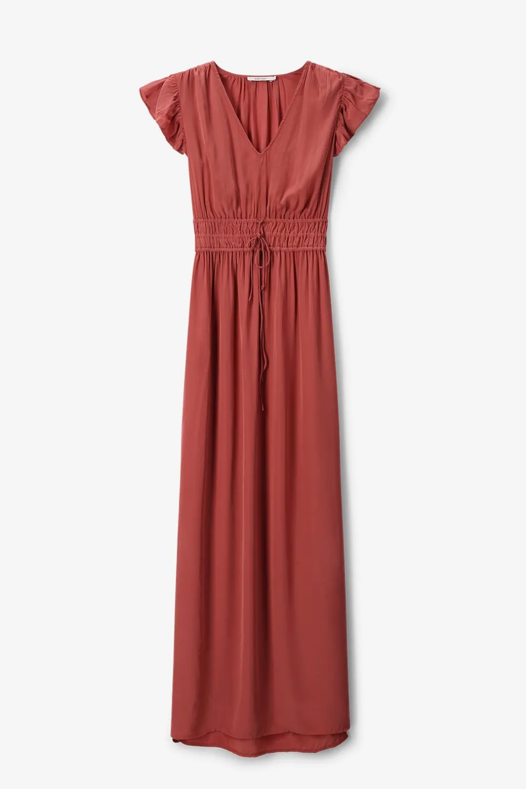 Rode maxi jurk