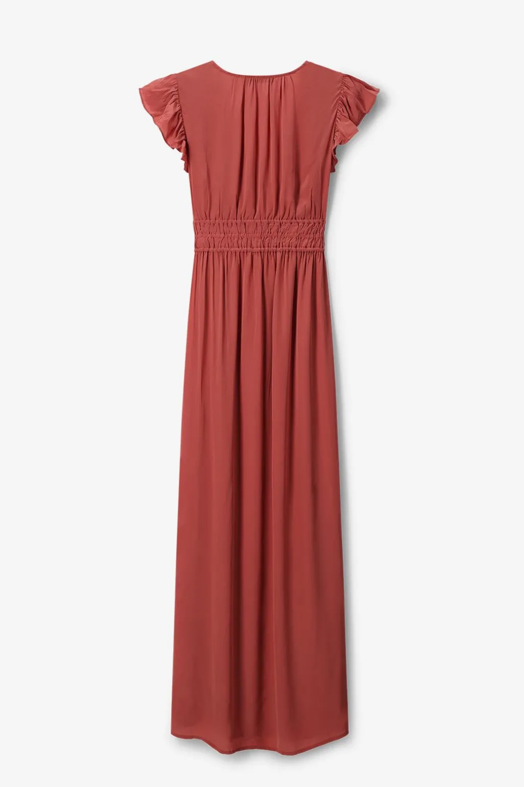 Rode maxi jurk