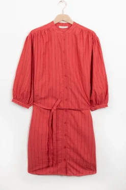 Rode oversized shirt dress