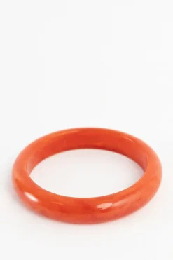 Rode resin armband
