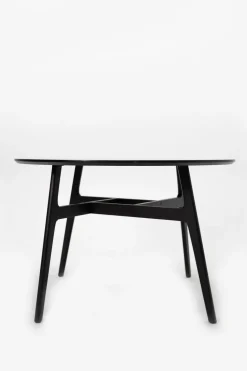 Ronde houten tafel Giulia zwart