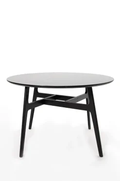 Ronde houten tafel Giulia zwart