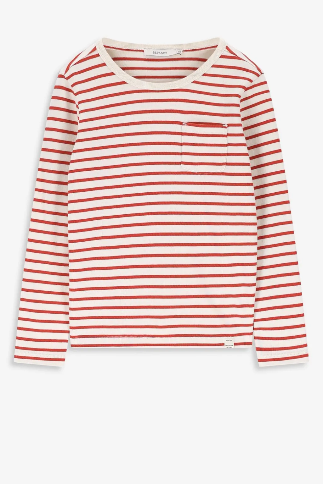 Rood gestreepte longsleeve