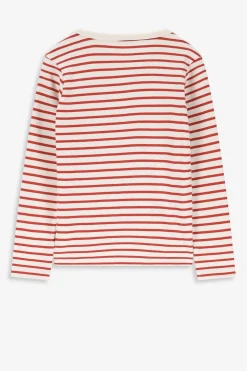 Rood gestreepte longsleeve