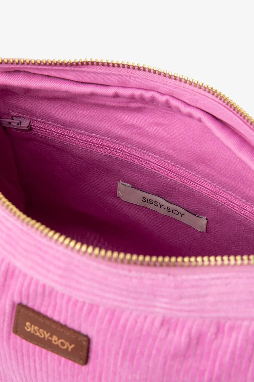 Roze crossbody tas