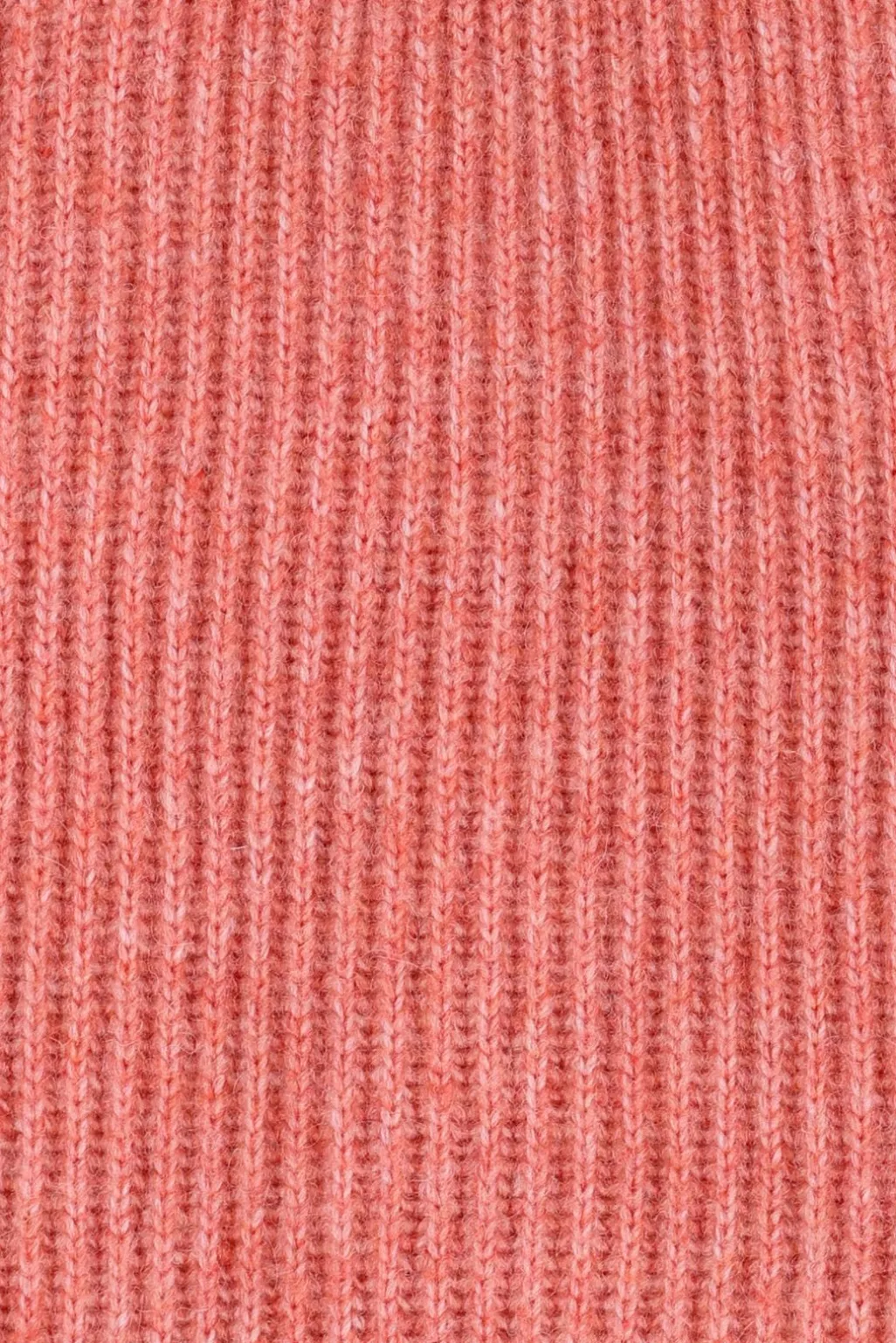 Roze gebreide trui met rits