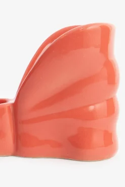 Roze kandelaar strik