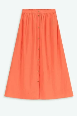 Roze midi rok