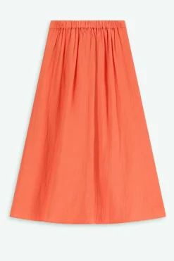 Roze midi rok